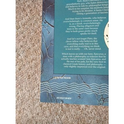 EPICURUS THE SAGE VOL 1 G/N (1989) PIRANHA PRESS (VFN Condition) 1st Print