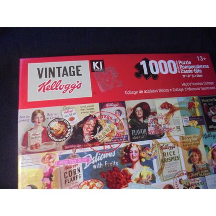 KELLOGG'S CEREAL Giant 1500 Piece PUZZLE!! 2019!! $30.00 Shipped!!