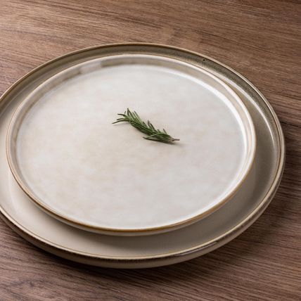 GBHOME Ceramic Dinnerware Sets for 4, 12 Pieces Stoneware Plates and Bowls Sets,