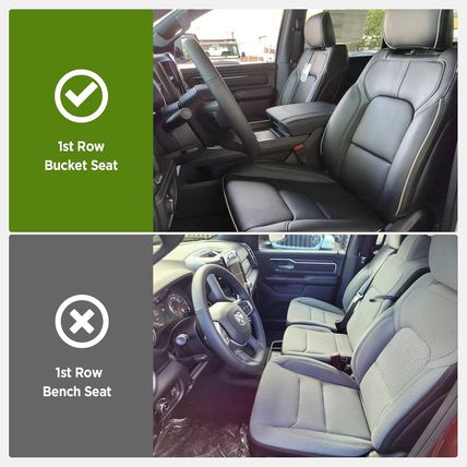 Super Cover® for Dodge Ram Seat Covers 2002-2023 2024 1500, 2010-2023 2024 2500/