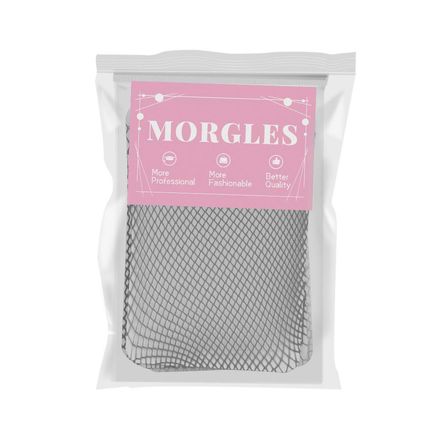 MORGLES 6PCS Wig Cap Non Slip, Black Mesh Net Wig Caps for Women Men, Kids, Weav