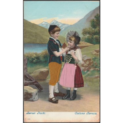Berner Tracht - Costume Bernois, c.1905-10 - AK Æ188