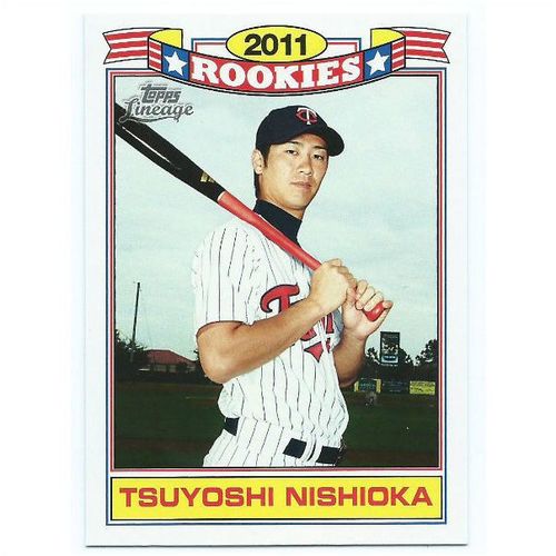2011 Topps Lineage Rookies Commemorative Set - #14 - Tsuyoshi Nishioka