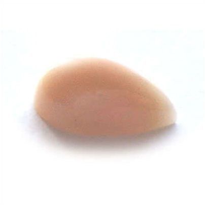 CORAL Italian gemstone 5+ cts 15mm x 10mm pear shaped cabochon