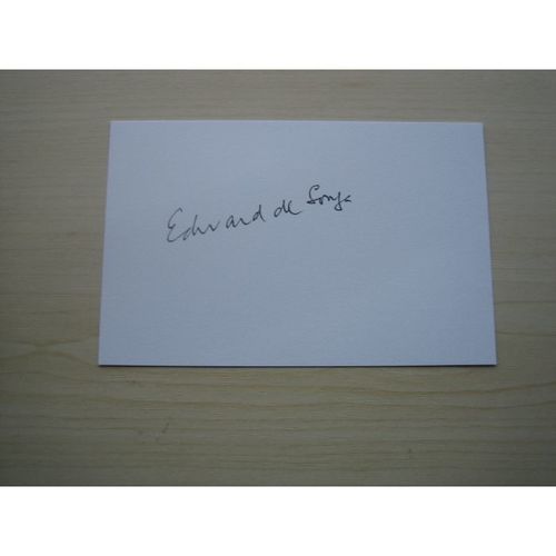 Edward De Souza (Coronation Street) hand signed RARE *FREE POST*