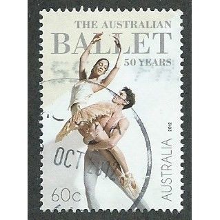 AUS 2012 60c '50TH ANN OF AUSTRALIAN BALLET' FINE USED (EBID36-736)