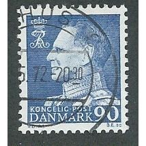 DEN 1961 90o 'KING FREDERIK IX' FINE USED (EBID43-008)