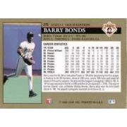 1992 Leaf Black Gold Barry Bonds #275