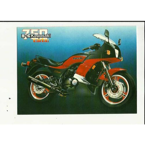 KAWASAKI 750 TURBO (Terry Pastor) Athena Postcard (9371)