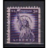 Used 1035 3c Statue of Liberty Fine BPS KA5766