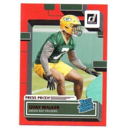 RATED ROOKIE RED PRESS PROOF QUAY WALKER