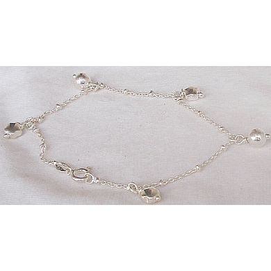 Star silver bracelet