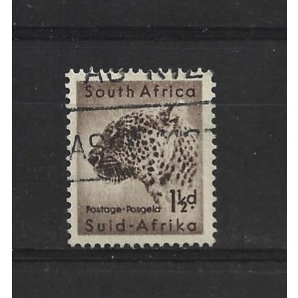 SouthAfrica.SG153 1 1/2d Leopard.Fine Used.Aug25a