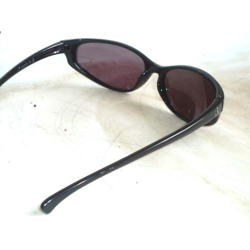 Calvin Klein CK Unisex Men Black Spy Wrap Sunglasses Eyeglasses 61-15 Sports