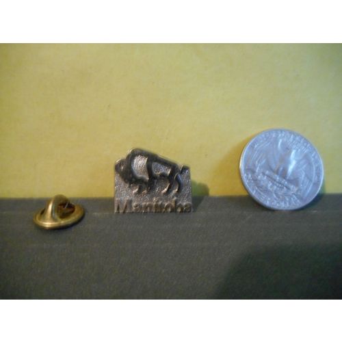 Manitoba,Canada,Provincial,Buffalo,Bison  ,Collector Lapel Pin