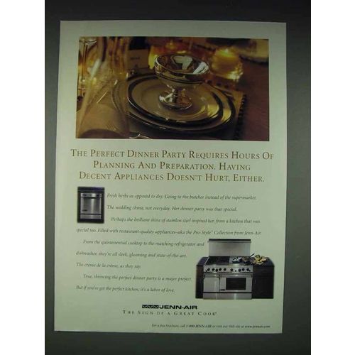 1997 Jenn-Air Pro-Style Collection Appliances Ad