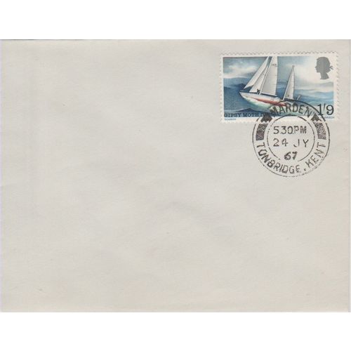 GB 1967 Gypsy Moth FDC Tonbridge pm see rest
