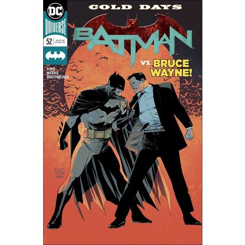 Batman (2016) #52 "COLD DAYS" DC Comics Mr Freeze KILLER CROC