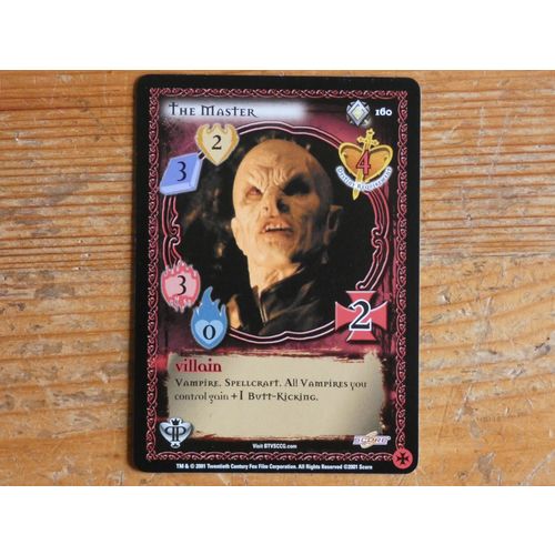 Buffy CCG - The Master (Pergamum Prophecy) Limited Rare