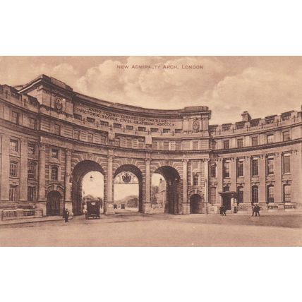 New Admiralty Arch London England Postcard unused VGC