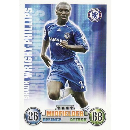 Match Attax 2007/2008 Shaun Wright-Phillips Chelsea