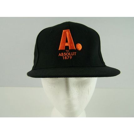 A. Absolut Mandrin 1879 Black Trucker Hat Ball Cap