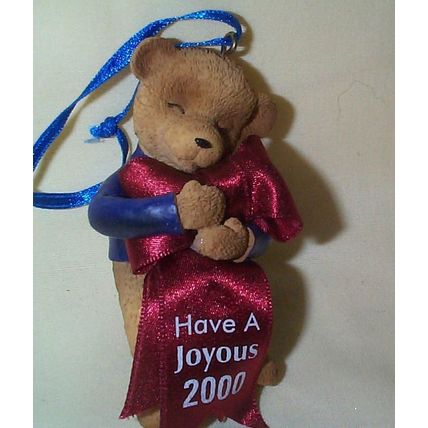 May Department Stores - Wish Bear Ornament - Have Yourself A Joyous - 1999 in Bo