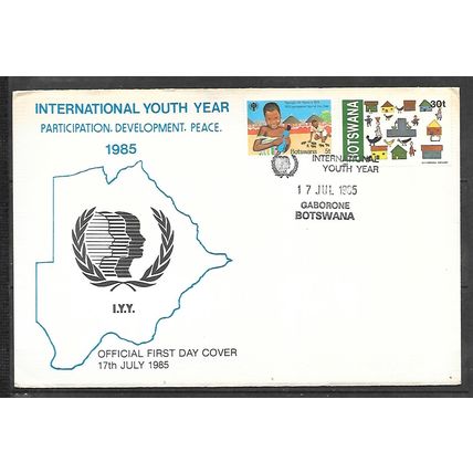 Botswana LETTRE 1 JOUR - FDC - REF 15