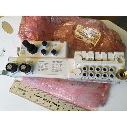 NEW SMC US2984-20,EX230-SDN1,EX230-CB2,VVQ2000 DEVICENET MANIFOLD VALVE,CG