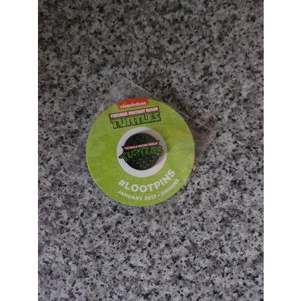Brand New Lootcrate Exclusive Lootpin - January 2017, Origins | TMNT | Turtles