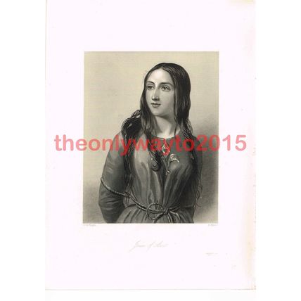 Joan of Arc, Henry VI, Shakespeare, Book Illustration, c1890