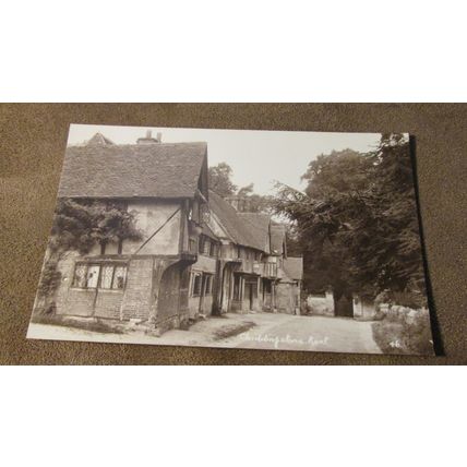H.H Camburn Postcard - Chiddingstone street scene Nr Edenbridge, Kent