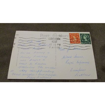 1950s Fr Real Photo Postcard - Windmill - Cranbrook, Weald Kent