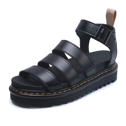 Sandals Platform Fingerless Fashion Leather Comfy