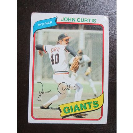 Three (3) John Curtis Baseball Cards (See Pictures and Descriptions Below)