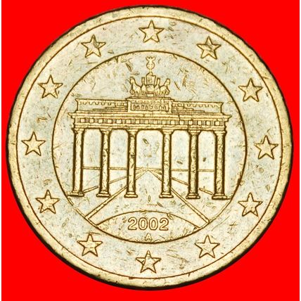 Ⰶ NORDIC GOLD (2002-2006): GERMANY ★ 50 EURO CENTS 2002A!★LOW START★NO RESERVE