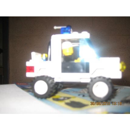 Lego 6533 Jeep de Police avec plan 100 % Complet voir scan