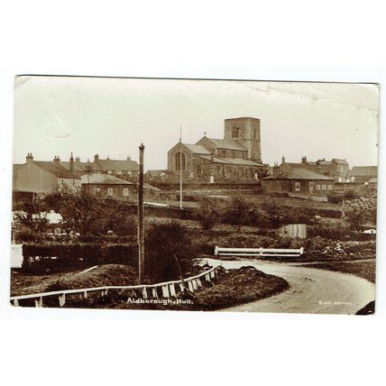 Yorkshire postcard Aldborough Hull