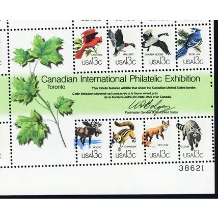 1757a, MNH 13¢ Sheet - Paper Fold Created A Remarkable Error * Stuart Katz
