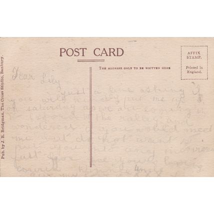 EC103 OXFORD - MAY MORNING ON MAGDALENE TOWER. COLOURED PRINTED POSTCARD