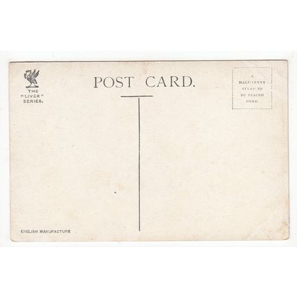 Entrance to Rushen Abbey Postcard Isle of Man IOM Liver Series