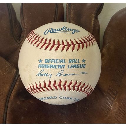 Tom Tresh (d. 2008) Signed Autographed Official American League (OAL) Baseball