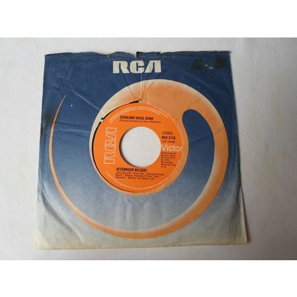 7" 1976, STARLAND VOCAL BAND AFTERNOON DELIGHT . RCA 2716. NEAR MINT