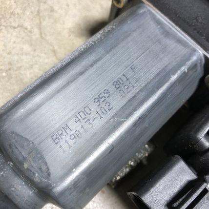 Audi A8 D2 S8 A8L Left Rear Power Window Motor 4D0-959-801-F