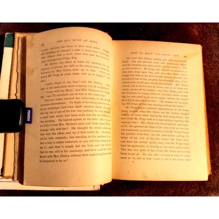 Old Vintage Book The Boy With A Idea By Elizabeth Eiloart 1897 Good Condition