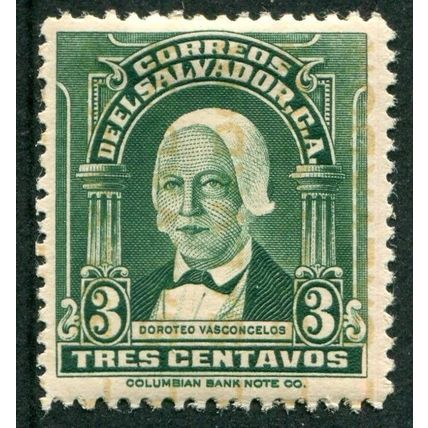 EL SALVADOR 1935: DEFINITIVE - 3c MH (G11)