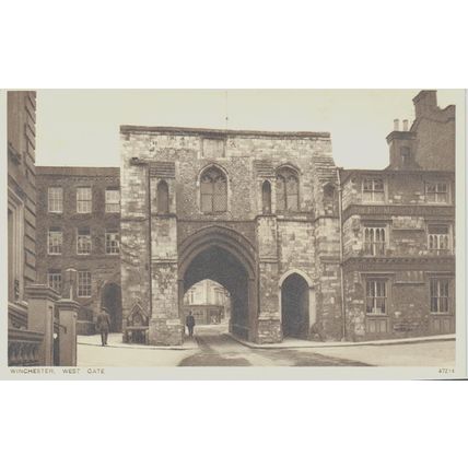 West Gate Winchester Hampshire Postcard (QHAM349)