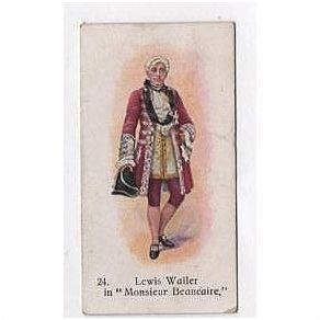 Players Past and Present 1916 Cigarette Card No 24 Lewis Waller