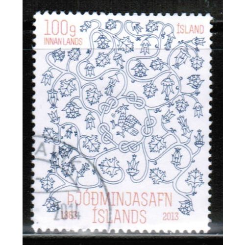 2013 Iceland used National Museum - 100g (165 k)