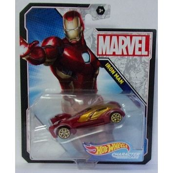 HOT WHEELS ' IRON MAN ' action feature car (2017)